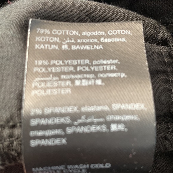 Y2k Bebe black heartbreaker skinny jeans - Picture 8 of 10